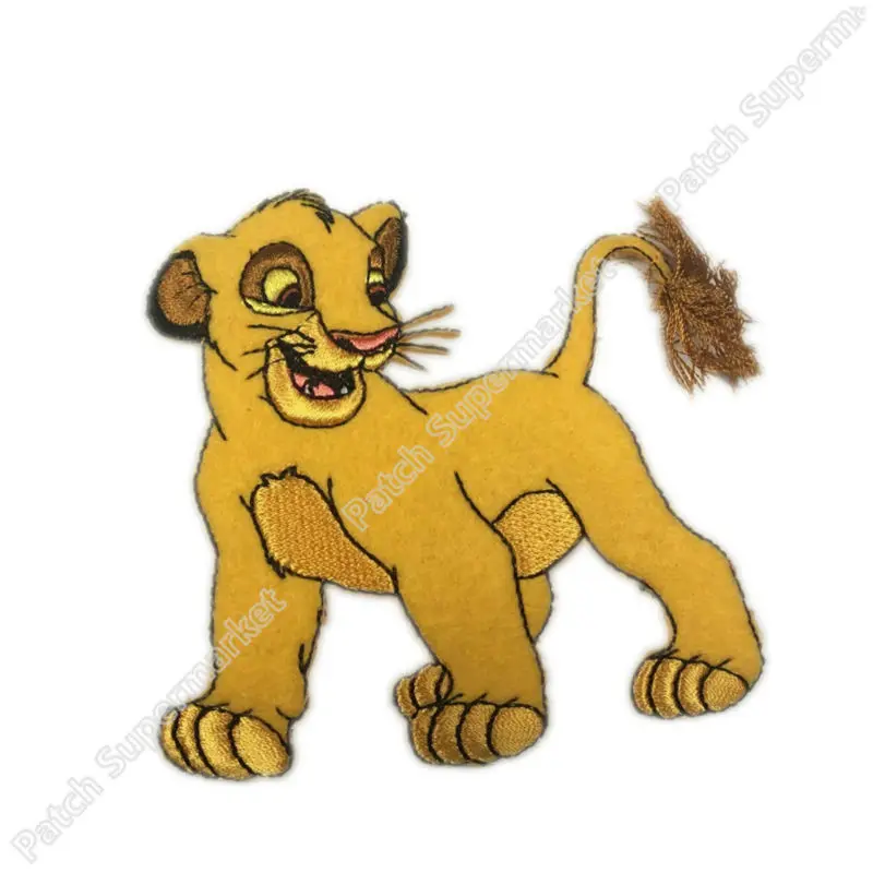 3.5" Lion King Simba patches Party Favour Animal Movie TV Series Baseball Badge applique iron on patch For clothing Party Bag
3.5" Lion King Simba patches Party Favour Animal Movie TV Series Baseball Badge applique iron on patch For clothing Party Bag