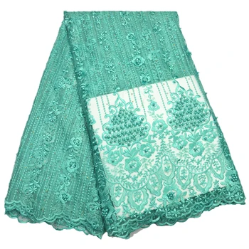 Beaded French lace fabric for african wedding dress lace tulle fabrics mint green Tulle Lace Fabric with pearls african tissu
Beaded French lace fabric for african wedding dress lace tulle fabrics mint green Tulle Lace Fabric with pearls african tissu