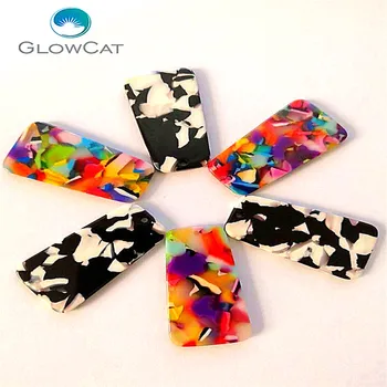 Choose Colors 38x20MM Jewelry Accessories 50Pcs/Lot Long Trapezoid Acetic Acid Resin Material Bead Charms For Jewelry Making
Choose Colors 38x20MM Jewelry Accessories 50Pcs/Lot Long Trapezoid Acetic Acid Resin Material Bead Charms For Jewelry Making