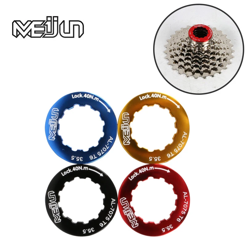 1PCS 4 kinds of color ultra light aluminum alloy mountain bike road car flywheel lock cover lock ring lock cover
1PCS 4 kinds of color ultra light aluminum alloy mountain bike road car flywheel lock cover lock ring lock cover
