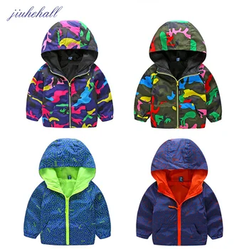 Jiuhehall Spring/Autumn Boy Girls Hooded Long Sleeve