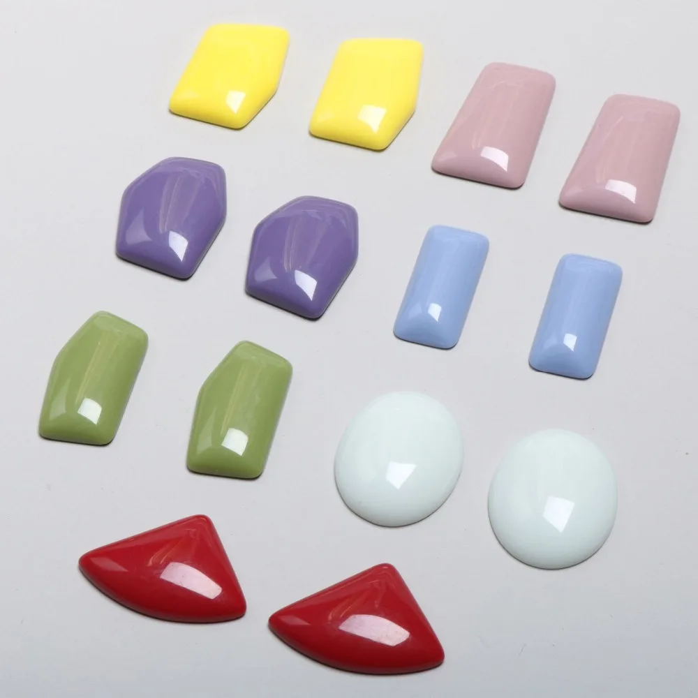 5pcs Irregular New Cabochon Bead Ring Resin Patch Findings Diy Base Charms Geometric Stud Earring Brooch Jewelry Making F340
5pcs Irregular New Cabochon Bead Ring Resin Patch Findings Diy Base Charms Geometric Stud Earring Brooch Jewelry Making F340