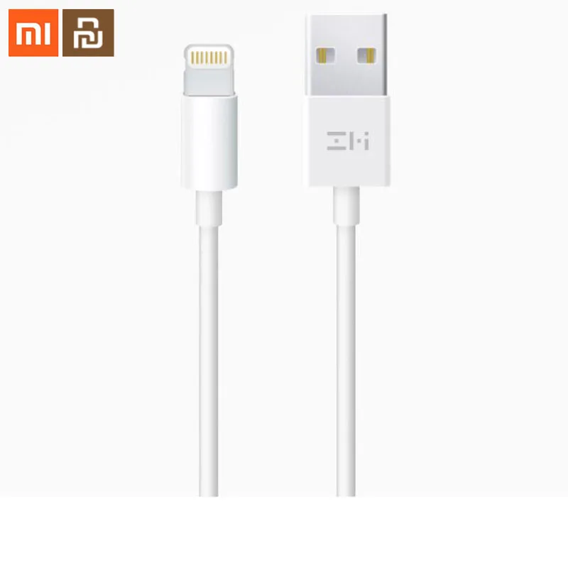 Кабель для передачи данных Xiaomi mijia ZMI 1 метр белый iphone ipad ipod MFI сертифицированный