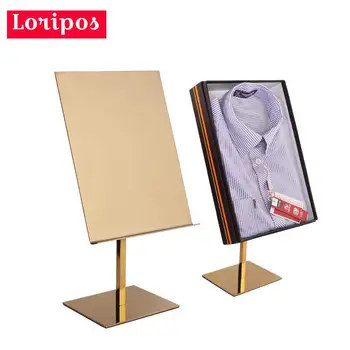 Metal Shirt Display Stand Shelf Display Racks Garment Store Window Display Props Store Fixtures Table Shirt Holder Storage Shelf
Metal Shirt Display Stand Shelf Display Racks Garment Store Window Display Props Store Fixtures Table Shirt Holder Storage Shelf