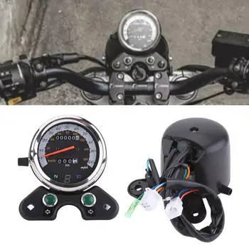 Universal 12V Motorcycle LCD LED Digital Measurement Odometer Speedometer Oil Gauge Custom For Honda Yamaha Suzuki Kawasaki BMW
Universal 12V Motorcycle LCD LED Digital Measurement Odometer Speedometer Oil Gauge Custom For Honda Yamaha Suzuki Kawasaki BMW