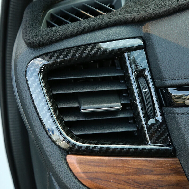 For Honda CR-V CRV 2017 ABS Matte and Carbon fibre Car left and right air outlet Cover Trim sticker Car styling accessories 2pcs
For Honda CR-V CRV 2017 ABS Matte and Carbon fibre Car left and right air outlet Cover Trim sticker Car styling accessories 2pcs