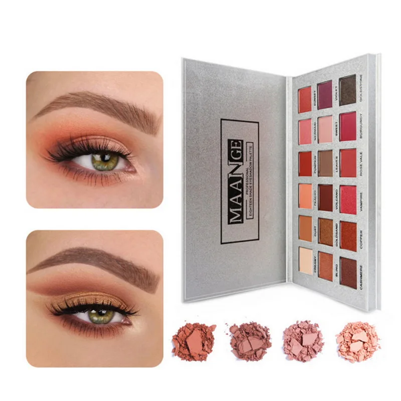 MANOOBY Makeup 18 Colors Shade Eyeshadow Palette Warm Sweet Pigment Cosmetics Long-lasting Waterproof Eye Shadow Make Up
MANOOBY Makeup 18 Colors Shade Eyeshadow Palette Warm Sweet Pigment Cosmetics Long-lasting Waterproof Eye Shadow Make Up