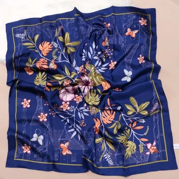 Blooming Print 100% Twill Silk Scarf Hijab Foulard Large Square Silk Scarfs Shawl 88x88cm Hand Rolled Edges
Blooming Print 100% Twill Silk Scarf Hijab Foulard Large Square Silk Scarfs Shawl 88x88cm Hand Rolled Edges