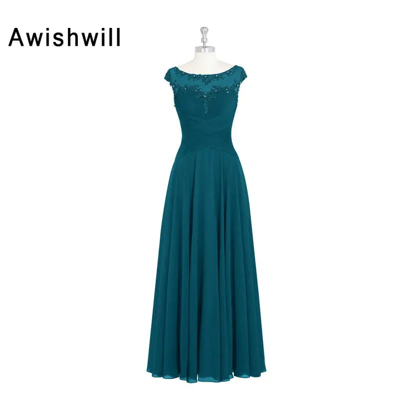 Real Photo Elegant Mother of The Bride Dress Cap Sleeve Applique Beading Chiffon Floor Length Formal Dress Evening Abendkleider
Real Photo Elegant Mother of The Bride Dress Cap Sleeve Applique Beading Chiffon Floor Length Formal Dress Evening Abendkleider
