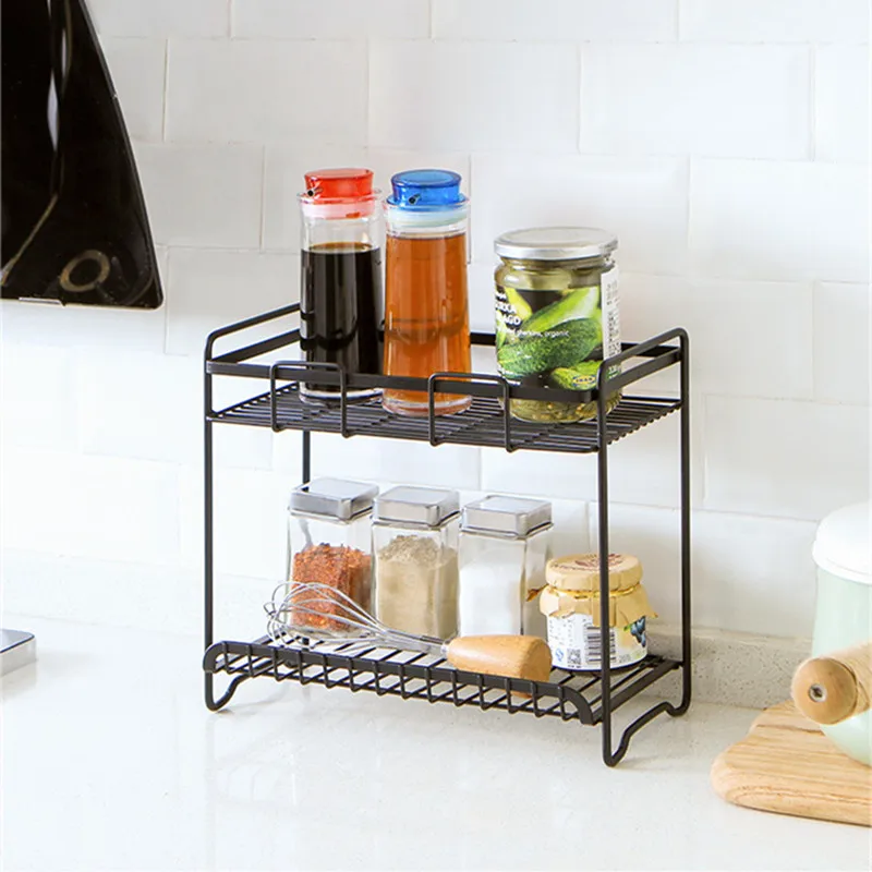 Home Storage Racks Holders Creative Double Layer Shelves Kitchen Spice Condiment Bathroom Supplies Organization Accessories
Home Storage Racks Holders Creative Double Layer Shelves Kitchen Spice Condiment Bathroom Supplies Organization Accessories