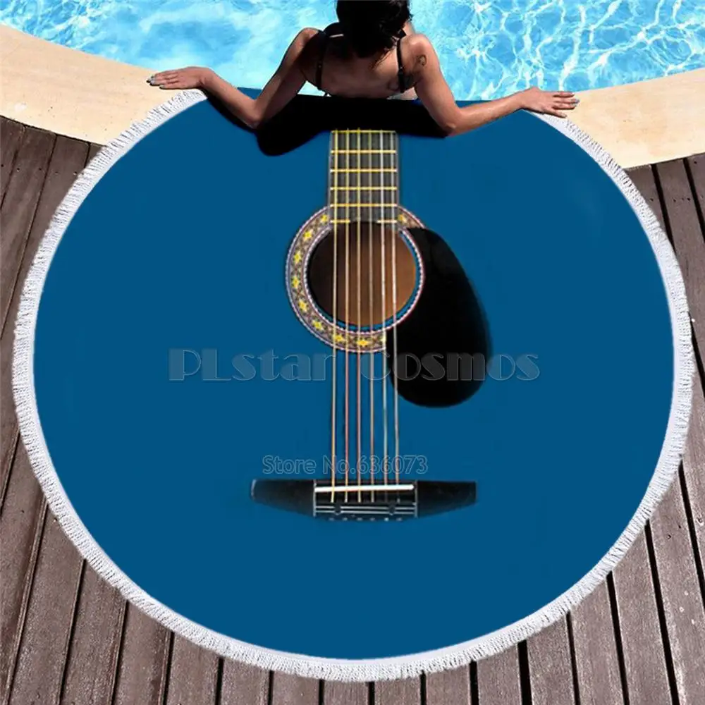 Violin Guitar art Musical instrument Women Bath Towel for Beach Thick Round 3d print Fabric Quick Compressed Towel new style-12
Violin Guitar art Musical instrument Women Bath Towel for Beach Thick Round 3d print Fabric Quick Compressed Towel new style-12