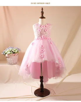 2018 summer Pink Lace Long Trailing wedding Dress Flower Girl Dresses Beach princess dress First Communion Dresses For Girls
2018 summer Pink Lace Long Trailing wedding Dress Flower Girl Dresses Beach princess dress First Communion Dresses For Girls