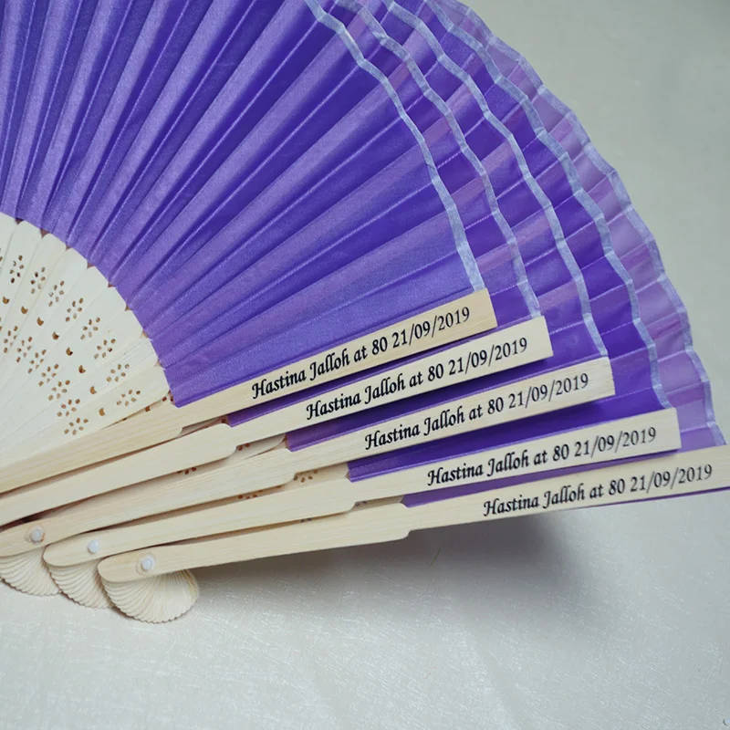 100pcs Personalized Luxurious Silk Fold hand Fan in Elegant Laser-Cut Gift Box +Party Favors/wedding Gifts+printing
100pcs Personalized Luxurious Silk Fold hand Fan in Elegant Laser-Cut Gift Box +Party Favors/wedding Gifts+printing