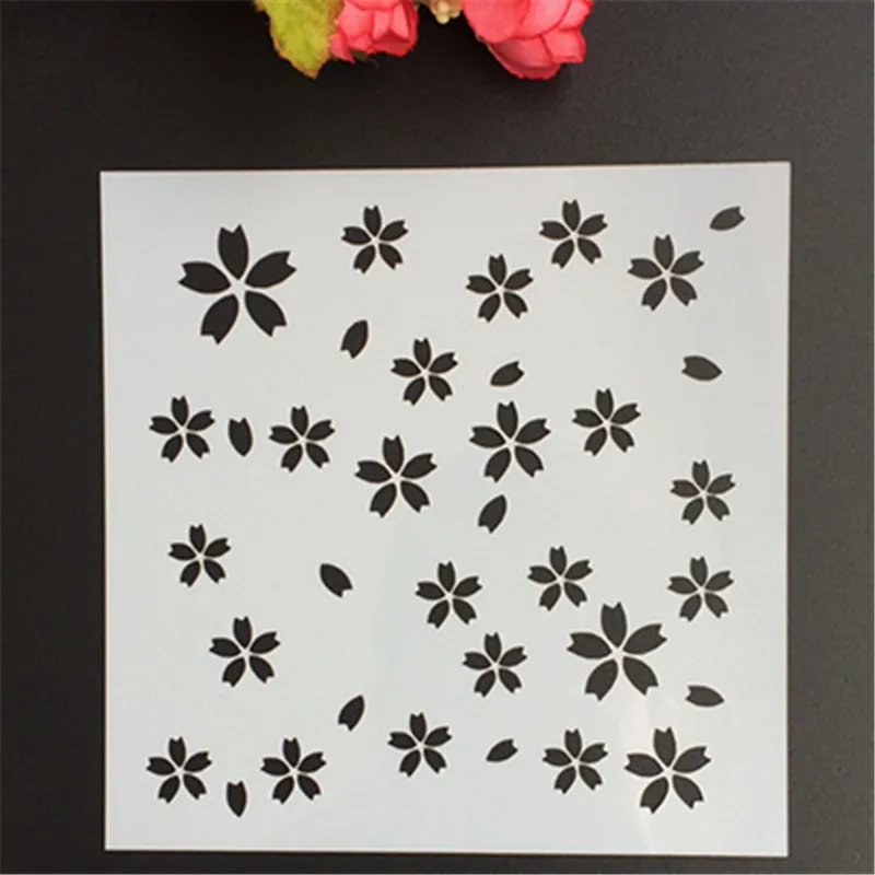 Plastic Rose Wave Painting Stencils Template DIY Scrapbooking Album Paper Cards Embossing Dies Handmade Crafts Decorative Gadget
Plastic Rose Wave Painting Stencils Template DIY Scrapbooking Album Paper Cards Embossing Dies Handmade Crafts Decorative Gadget