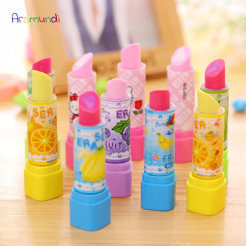 Arsmundi Creative Stationery Supplies Kawaii Lipstick Pencil Erasers for Office School Kids Prize Writing Drawing Student Gift
Arsmundi Creative Stationery Supplies Kawaii Lipstick Pencil Erasers for Office School Kids Prize Writing Drawing Student Gift