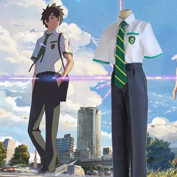 Anime Your Name Men School uniform Tachibana Taki Cosplay Costumes Helloween daily Cosplay
Anime Your Name Men School uniform Tachibana Taki Cosplay Costumes Helloween daily Cosplay