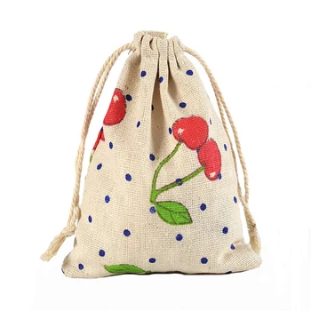 Jewelry Packaging Bags 50pcs 10x14cm Cherry Pattern Jute Drawstring Bag Cosmetic Jewelry Packaging Pouch Wedding Party Gift Bags
Jewelry Packaging Bags 50pcs 10x14cm Cherry Pattern Jute Drawstring Bag Cosmetic Jewelry Packaging Pouch Wedding Party Gift Bags