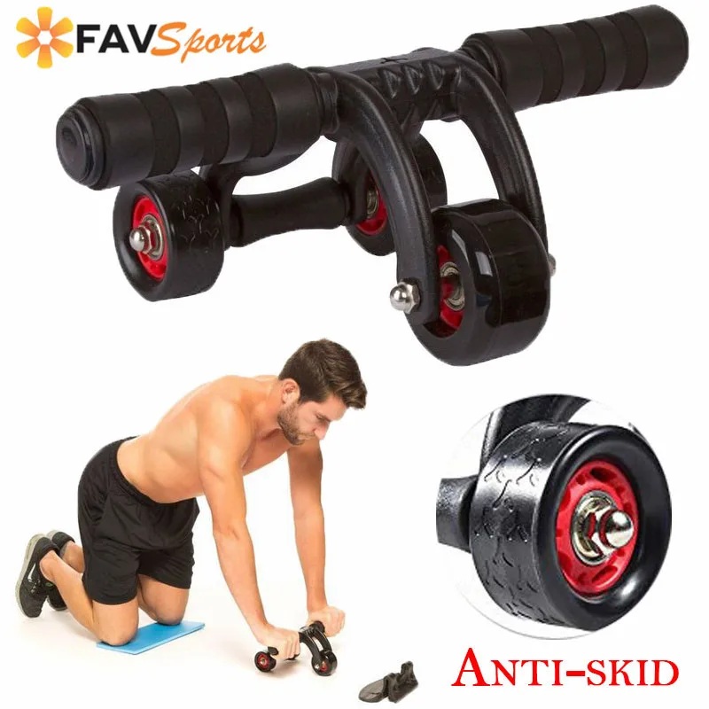 3 Wheel No-noise Abdominal Wheel AB Roller Fitness Muscle Trainning Crossfit Exercises Arm Leg Strengthing Gear Rollers
3 Wheel No-noise Abdominal Wheel AB Roller Fitness Muscle Trainning Crossfit Exercises Arm Leg Strengthing Gear Rollers