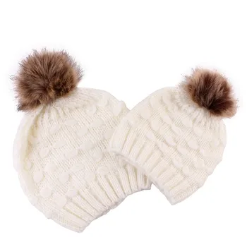Mother+Baby Knitted Baby Hat Pompom Mom Baby Winter Hat for Boy Girls Cap Baby Elastic Soft Toddler Beanie Hats 2PCS
Mother+Baby Knitted Baby Hat Pompom Mom Baby Winter Hat for Boy Girls Cap Baby Elastic Soft Toddler Beanie Hats 2PCS