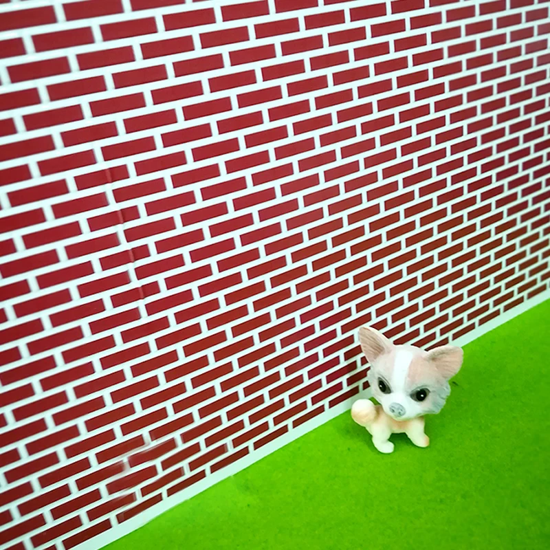 G07-X340 children baby gift Toy 1:12 Dollhouse mini Furniture Miniature rement red brick 11x17cm wallpaper 1pcs
G07-X340 children baby gift Toy 1:12 Dollhouse mini Furniture Miniature rement red brick 11x17cm wallpaper 1pcs