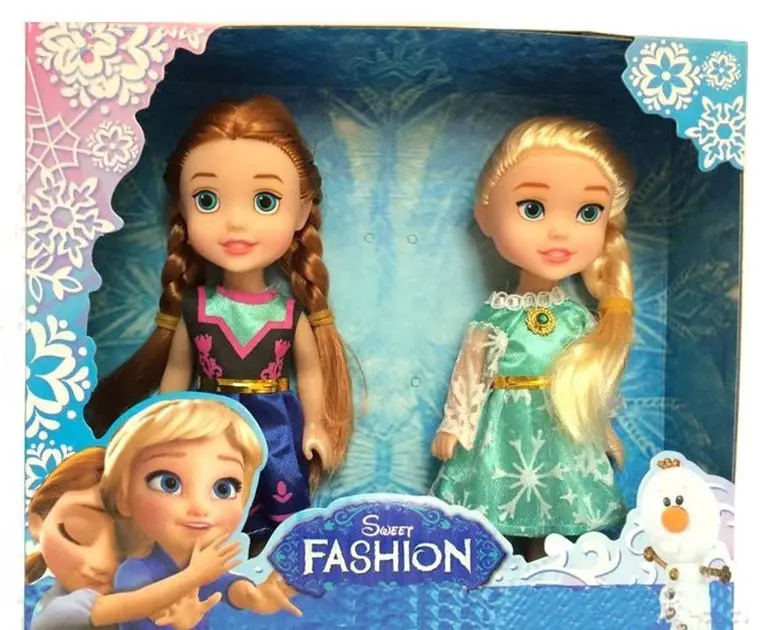 2 pcs/set , Baby Toys Mini Doll 16cm Elsa and Anna Cartoon Figure Kelly Dolls Brinquedos boneca for Display Girls Birthday Gift
2 pcs/set , Baby Toys Mini Doll 16cm Elsa and Anna Cartoon Figure Kelly Dolls Brinquedos boneca for Display Girls Birthday Gift