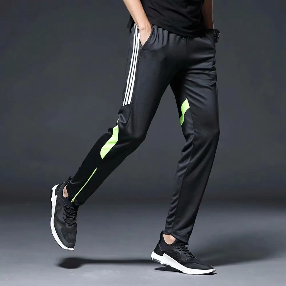 Men Sportswear stripe Pants Casual Elastic Mens Fitness Workout Pants Skinny Sweatpants Trousers Jogger Pants Zip pocket
Men Sportswear stripe Pants Casual Elastic Mens Fitness Workout Pants Skinny Sweatpants Trousers Jogger Pants Zip pocket