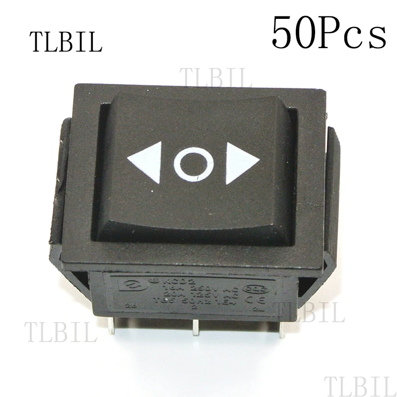 50Pcs 12V 6 Pin DPDT Power Window Momentary Rocker Switch AC 250V/10A 125V/15A Switch
50Pcs 12V 6 Pin DPDT Power Window Momentary Rocker Switch AC 250V/10A 125V/15A Switch