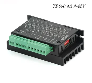 TB6600 stepper motor Driver Controller 4A 9~42V TTL 16 Micro-Step CNC 1 Axis NEW upgraded version of the 42/57/86 stepper motor
TB6600 stepper motor Driver Controller 4A 9~42V TTL 16 Micro-Step CNC 1 Axis NEW upgraded version of the 42/57/86 stepper motor