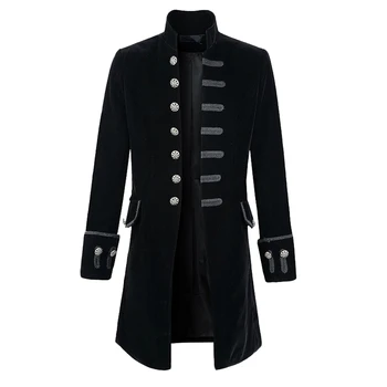 Helisopus Men Fashion Punk Style Jackets Autumn Vintage Long Sleeve Gothic Halloween Jacket Outfits Coat
Helisopus Men Fashion Punk Style Jackets Autumn Vintage Long Sleeve Gothic Halloween Jacket Outfits Coat