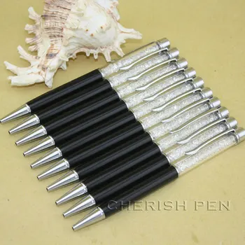 Wholesale 10pcs/set Noble Black Body + White Crystal Pens,High Quality Rollerball/Roller Ball/Gift/Ballpoint Pen Free Shipping
Wholesale 10pcs/set Noble Black Body + White Crystal Pens,High Quality Rollerball/Roller Ball/Gift/Ballpoint Pen Free Shipping