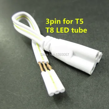 Fluorescent Lamp Connector Cable Female Plug Copper Cord 3 Pin 15cm For T5 T8 LED Tube Connecting 
Fluorescent Lamp Connector Cable Female Plug Copper Cord 3 Pin 15cm For T5 T8 LED Tube Connecting