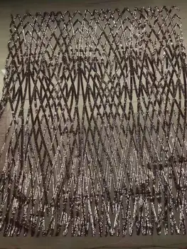 5 yards sequin embroidery mesh French mesh tulle African Nigeria lace fabric suitable for evening dress skirt DIY apparel fabric 
5 yards sequin embroidery mesh French mesh tulle African Nigeria lace fabric suitable for evening dress skirt DIY apparel fabric