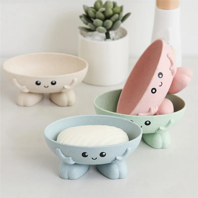 Cartoon Shape Soap Box with Cover Soap Dish Draining Practical Easy Clean Soap Dish Bathroom Soap Dish Box
Cartoon Shape Soap Box with Cover Soap Dish Draining Practical Easy Clean Soap Dish Bathroom Soap Dish Box
