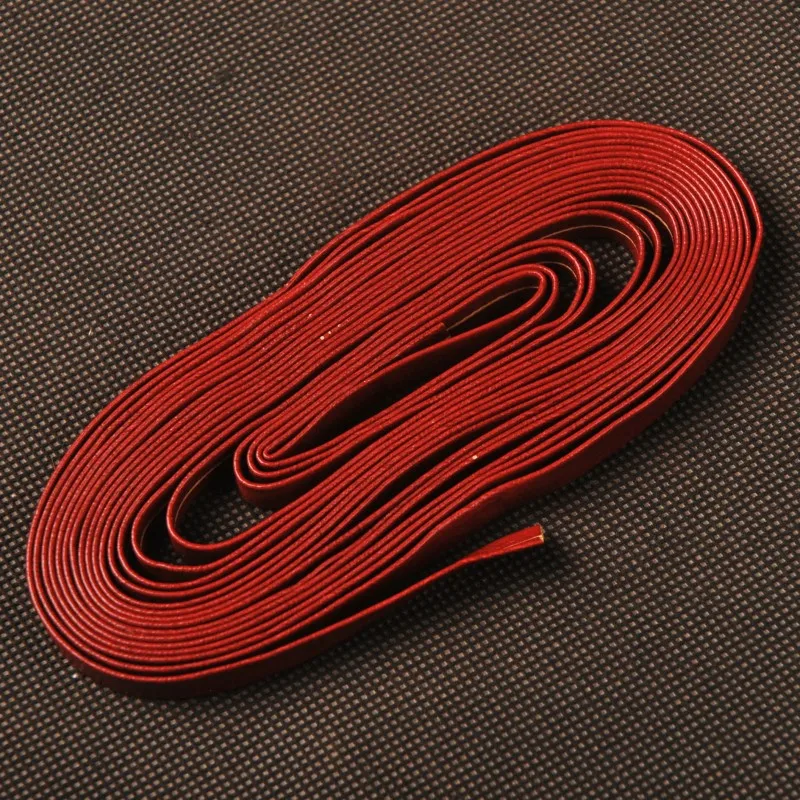 New Style Red Leather Ito Sageo Wrapping Cord for Samurai Sword Knife Japanese Katana Wakizashi Tanto Nice Sword Fitting
New Style Red Leather Ito Sageo Wrapping Cord for Samurai Sword Knife Japanese Katana Wakizashi Tanto Nice Sword Fitting