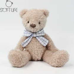 Kawaii Tie Teddy Bear плюшевая кукла игрушки мягкие животные спящий медведь плюшевый медведь мягкая игрушка сидеть высота 25 см Для детей день рождения/рождественские подарки Kawaii Tie Teddy Bear плюшевая кукла игрушки мягкие животные спящий медведь плюшевый медведь мягкая игрушка сидеть высота 25 см Для детей день рождения/рождественские подарки