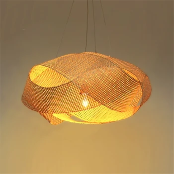 New Chinese Luminaire Suspendu Hanging Lamp Southeast Asia Pendant Lights Bamboo Lights Hand-made Rattan Knitted Light Fixtures
New Chinese Luminaire Suspendu Hanging Lamp Southeast Asia Pendant Lights Bamboo Lights Hand-made Rattan Knitted Light Fixtures