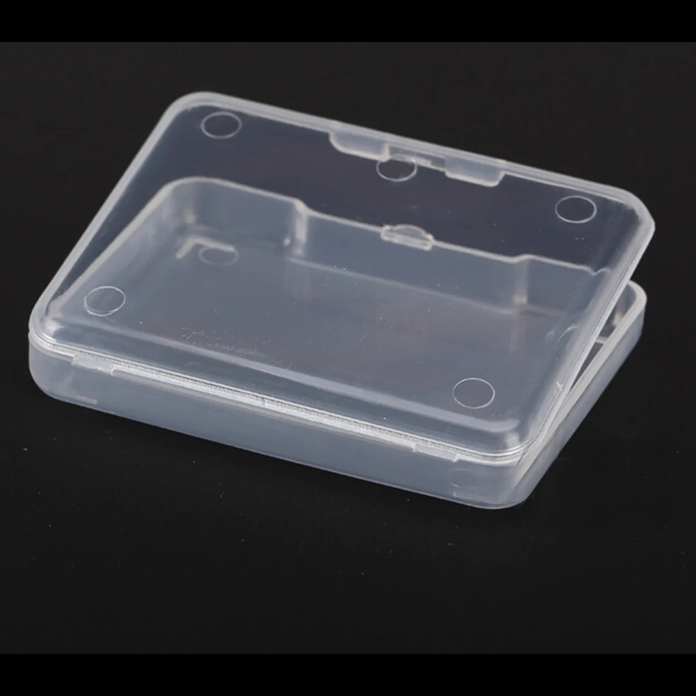 Clear Plastic Transparent With Lid Storage Box Collection Container Case NicePKC 