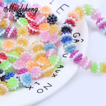 11mm Acrylic Transparent AB Colorful Splice Beads For Jewelry Making Bayberry Ball Child Bracelet Design Collocation Material
11mm Acrylic Transparent AB Colorful Splice Beads For Jewelry Making Bayberry Ball Child Bracelet Design Collocation Material