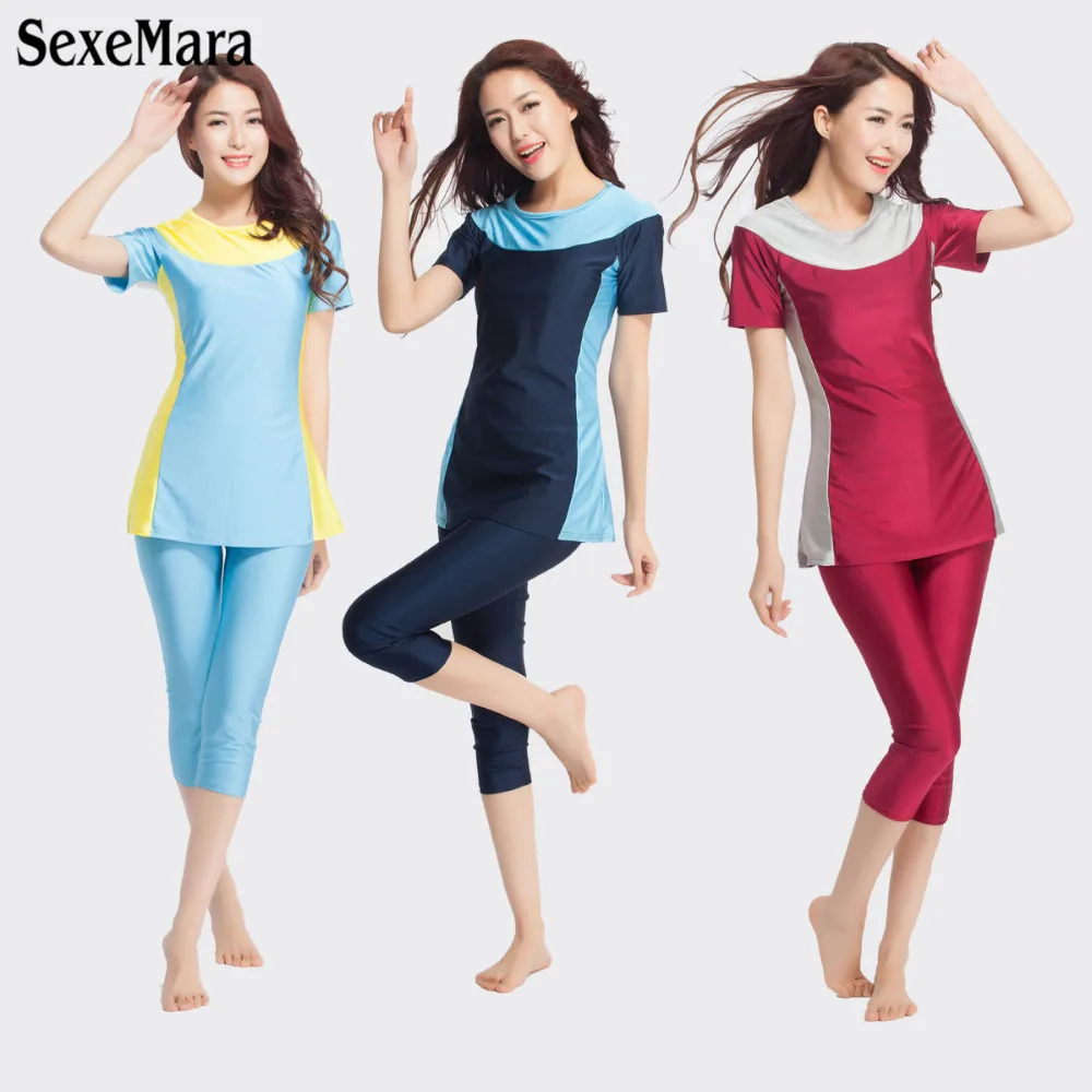 Seven Cents Swimwear Islamic ladies arabic Islam Beach Wear Hijab Set 2019 Womens Muslim Swimsuit plus size Cheap Modest Swim
Seven Cents Swimwear Islamic ladies arabic Islam Beach Wear Hijab Set 2019 Womens Muslim Swimsuit plus size Cheap Modest Swim