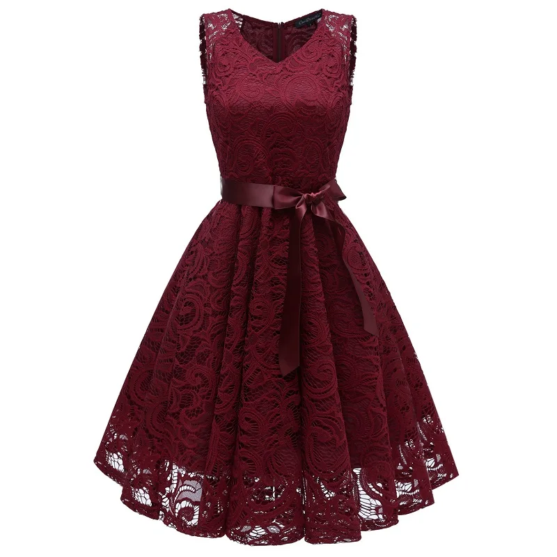 GLHGJP Summer Women Sleeveless Lace Swing Dress Vintage Princess Floral Cocktail Robe Dentelle Femme Vestido Fiesta Party Dress
GLHGJP Summer Women Sleeveless Lace Swing Dress Vintage Princess Floral Cocktail Robe Dentelle Femme Vestido Fiesta Party Dress