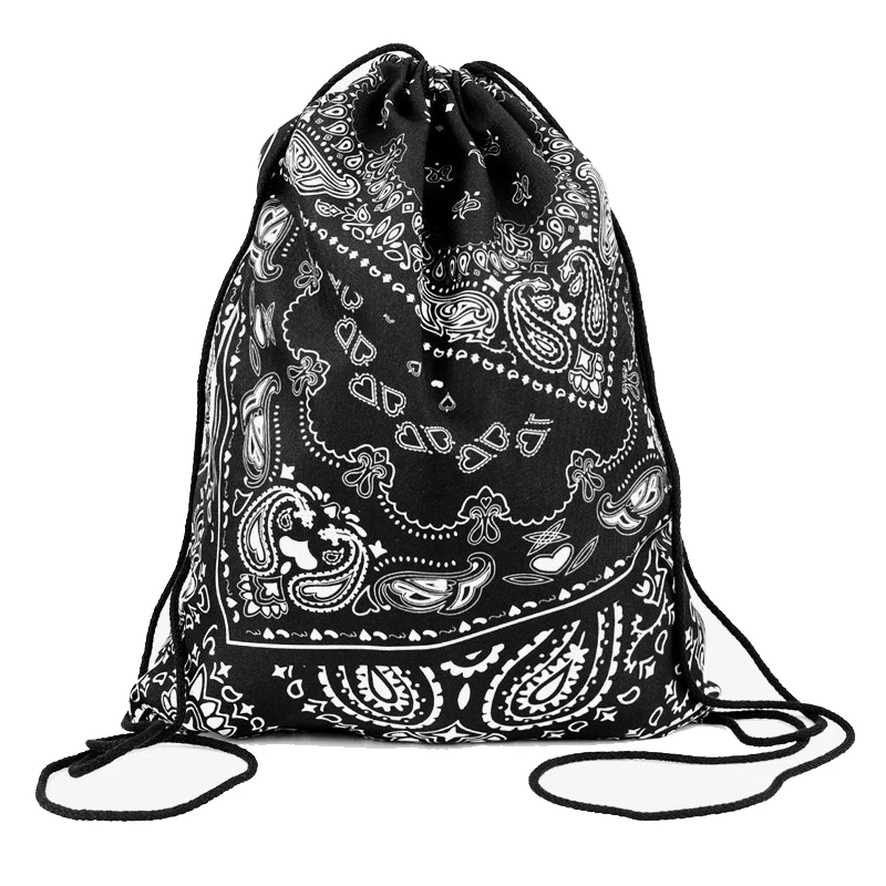 3D Printed Unisex s bags Drawstring large Capacity Schoolbag for Young men & Women(Black and White)
3D Printed Unisex s bags Drawstring large Capacity Schoolbag for Young men & Women(Black and White)