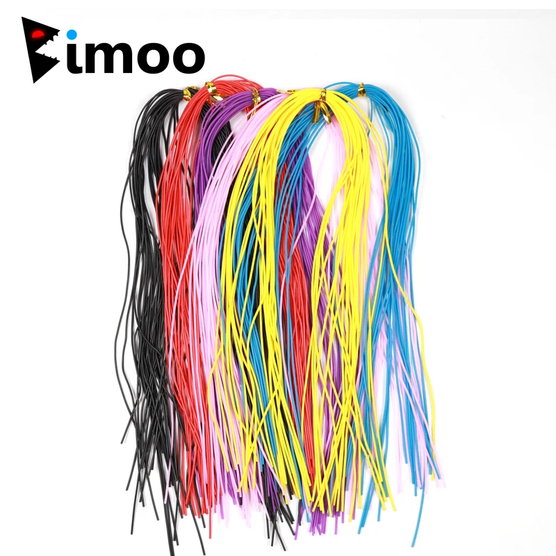 Fly Tying Material White Rounded Silicone Rubber Legs Soft Stretchy