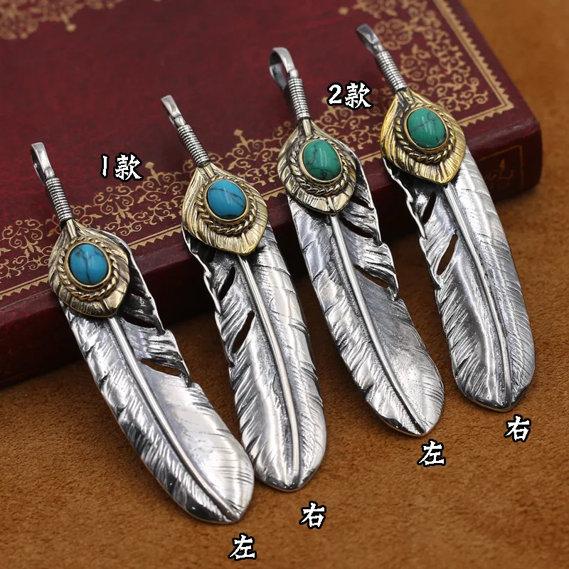 S925 Sterling Silver Jewelry Retro Thai Silver Takahashi Goro Sweater Male And Female Pendants
S925 Sterling Silver Jewelry Retro Thai Silver Takahashi Goro Sweater Male And Female Pendants