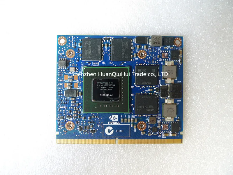 Оригинальная Видеокарта Nvidia QUADRO K2100M 2 Гб N15P-Q3-A1 GDDR5 графический процессор Haswell для