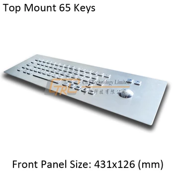 64 keys Front Panel Mount stainless keyboard with mechanical trackball, kiosk panel mount keyboard, stainless trackball keyboard
64 keys Front Panel Mount stainless keyboard with mechanical trackball, kiosk panel mount keyboard, stainless trackball keyboard