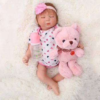 Reborn baby dolls toys gift 20"50cm silicone reborn baby dolls newborn girl alive Bebes reborn recien nacidos realistas
Reborn baby dolls toys gift 20"50cm silicone reborn baby dolls newborn girl alive Bebes reborn recien nacidos realistas