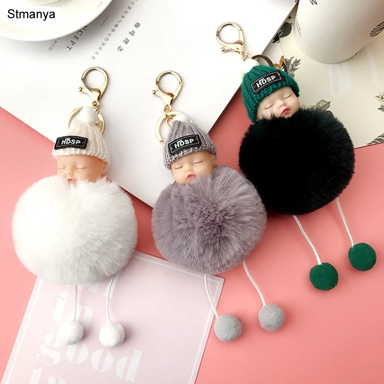Hot Women Cartoon Sleeping Doll Plush High Quality Car Key Ring Bag Vintage Accessories New Men Best gift Jewelry K1974
Hot Women Cartoon Sleeping Doll Plush High Quality Car Key Ring Bag Vintage Accessories New Men Best gift Jewelry K1974