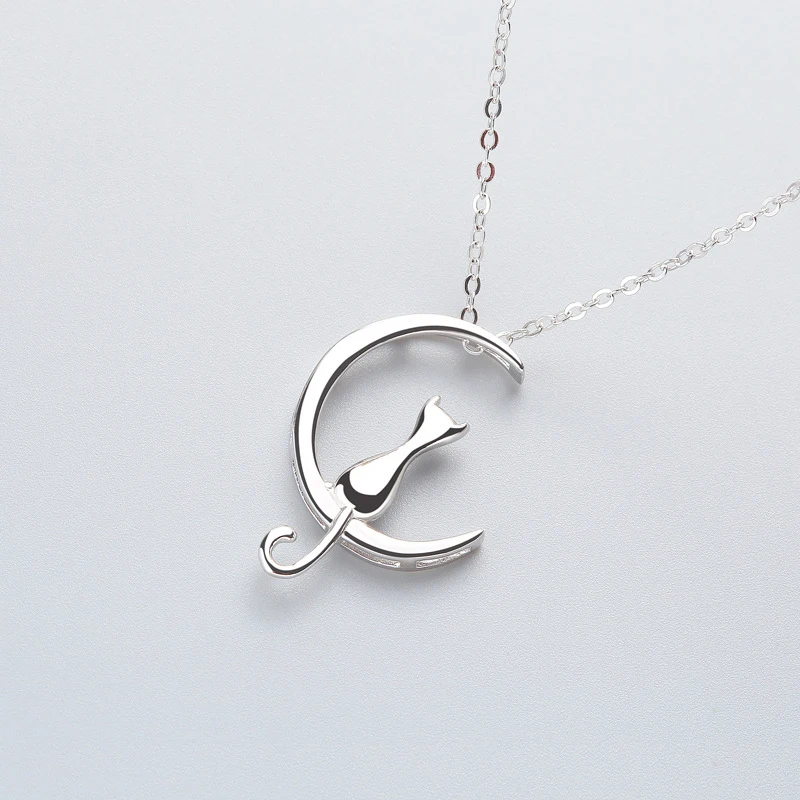 CUte Cat Moon Glossy Pendant Necklace Gold Colour For Women Birthday Party Trendy Accessories Fashion 2019 Jewelry B9874
CUte Cat Moon Glossy Pendant Necklace Gold Colour For Women Birthday Party Trendy Accessories Fashion 2019 Jewelry B9874