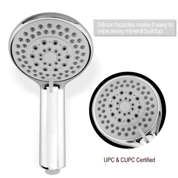 3 Mode ABS Round water Saving High Pressure Chrome Plating Handheld Rainfall Shower Head Bathroom Ducha Accessories
3 Mode ABS Round water Saving High Pressure Chrome Plating Handheld Rainfall Shower Head Bathroom Ducha Accessories
