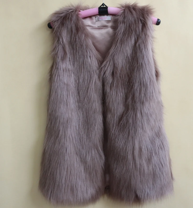 10 Colors 2016 Women Fashion Slim Faux Fur Vests Autumn Winter Female Medium Long Imitation Fur Sleeveless Jackets S-XXXL W697
10 Colors 2016 Women Fashion Slim Faux Fur Vests Autumn Winter Female Medium Long Imitation Fur Sleeveless Jackets S-XXXL W697